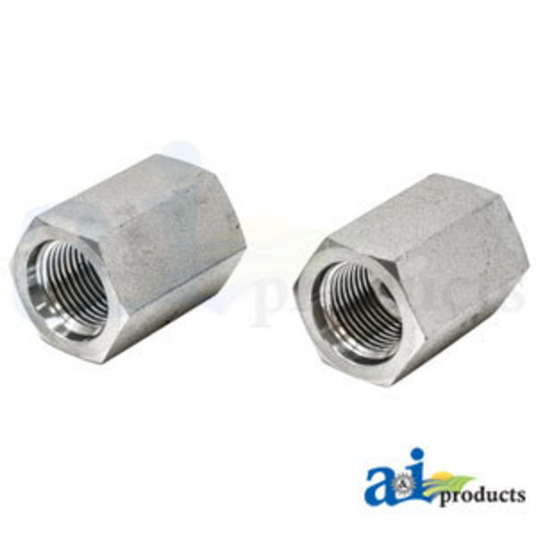 A & I Products Special Straight Solid Female ORB X Female ORB Adapter, 2 pack 3.75" x4" x2" A-43C36